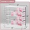 Sorbus Dresser with 8 Drawers - Storage Chest Organizer with Steel Frame, Wood Top, Handles, Fabric Bins